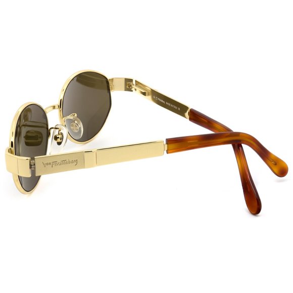 Oval vintage sunglasses by Von Furstenberg, Italy